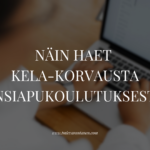 Näin haet Kela-korvausta ensiapukoulutuksesta